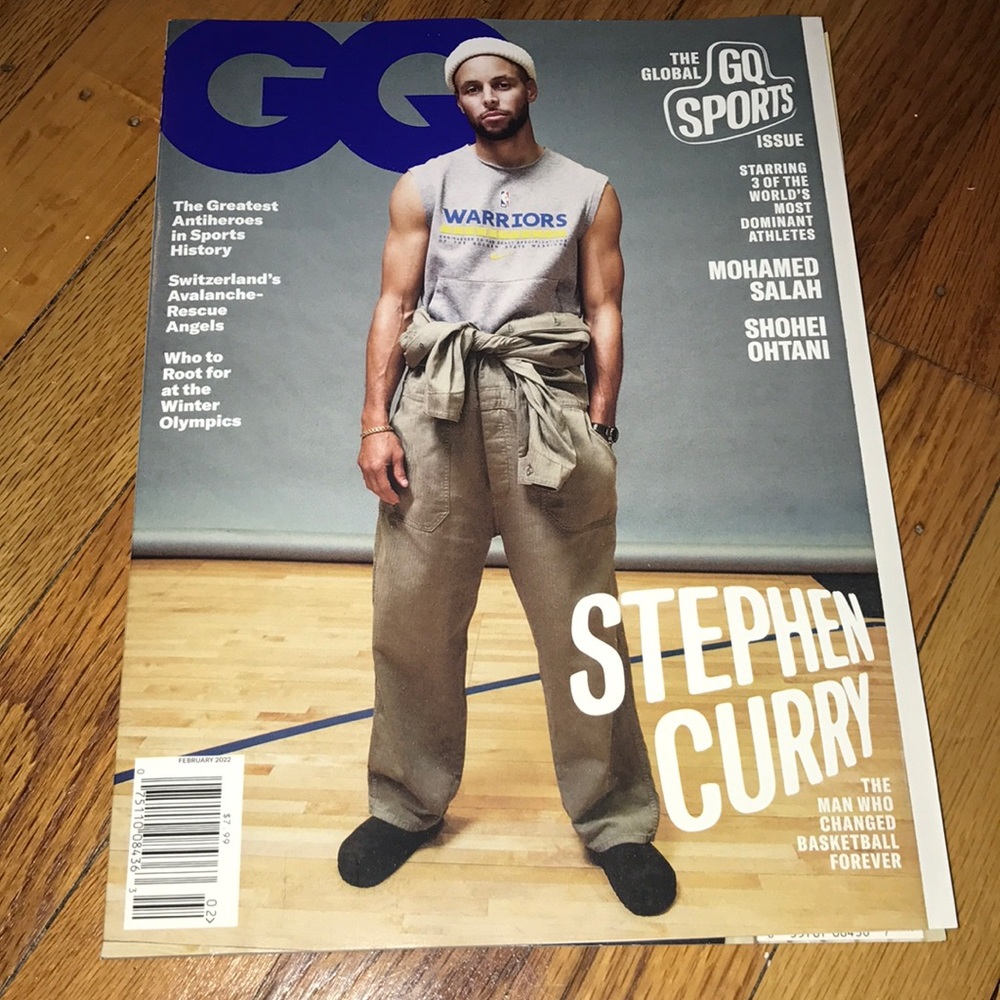 GQ Stephen Curry Magazine